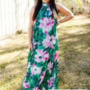 Beautiful floral summer dress